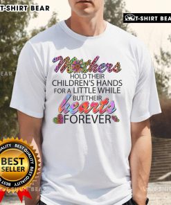 Alt Text: Colorful rainbow leopard print t-shirt featuring hearts and sunflowers, perfect for mothers who love stylish apparel.