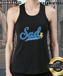 Pretty Sad Girlz University tank top featuring a stylish design, perfect for casual wear and showcasing unique fashion.