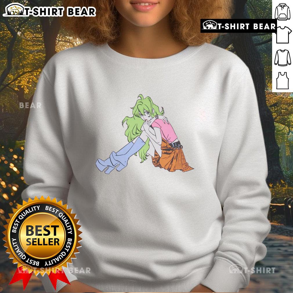 Pretty Snotgirl Olive Lottie Retro Vintage Anime Sweatshirt Pretty Snotgirl Olive Lottie retro vintage anime sweatshirt featuring vibrant graphics and a comfortable fit.
