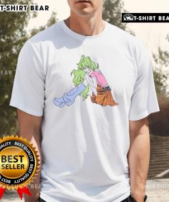 Pretty Snotgirl Olive Lottie retro vintage anime T-shirt featuring a colorful design and unique character graphics.