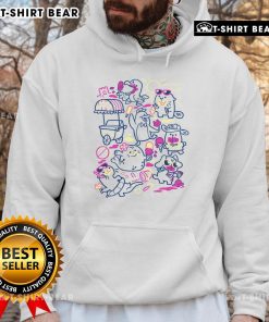 Stylish Pretty Summertime Scoops Hoodie featuring vibrant colors, perfect for warm weather fashion and casual outings.