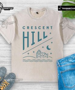 Pretty The Crescent Hill washed t-shirt in soft fabric, featuring a trendy design for casual summer outfits.