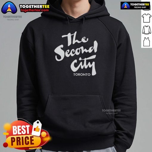 Stylish Pretty The Second City Toronto hoodie showcasing vibrant design, perfect for fans of Toronto streetwear fashion.