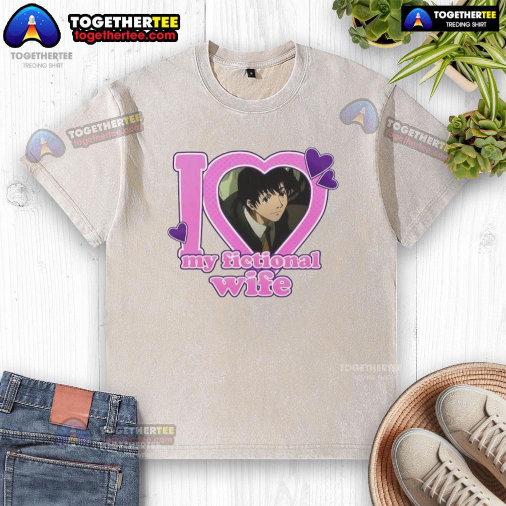 Pretty Touta Matsuda I Love My Fictional Wife Washed T Shirt Pretty Touta Matsuda I Love My Fictional Wife washed t-shirt featuring vibrant design and comfortable fit.