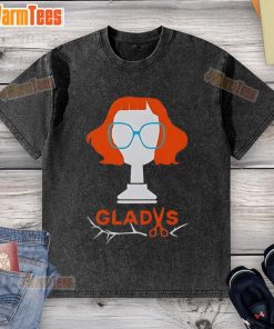 Pretty Weapons Aunt Gladys washed t-shirt featuring a vibrant graphic design, perfect for casual wear.