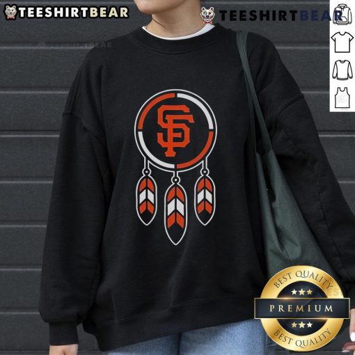 2025 San Francisco Giants x Native American sweatshirt featuring unique design and vibrant colors, perfect for fans.
