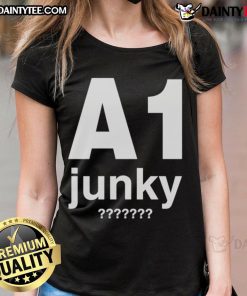 Stylish Top A1 Junky Ladies Tee in vibrant colors, perfect for casual wear and showcasing a trendy, relaxed look.