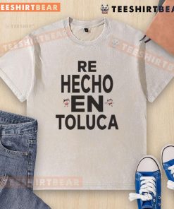 Alt Text: Top Alexis Vega Re Hecho En Toluca washed t-shirt featuring a stylish design and vibrant colors for casual wear.