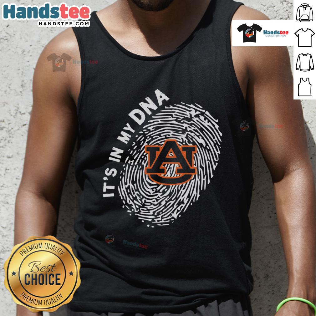 Top Auburn Tigers In My Dna Tank Top Top Auburn Tigers in My DNA tank top featuring vibrant team colors and logo for passionate fans.