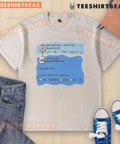 Alt Text: Man wearing a Top Ben Quad Ily Arms Length Bounce On It Washed T-Shirt, showcasing casual style and comfort.