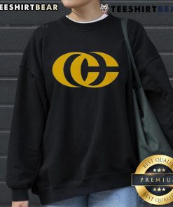 Caitlin Clark CC signature logo sweatshirt in black, showcasing stylish design for fans and supporters of Caitlin Clark.