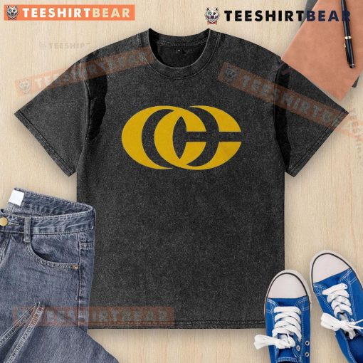 Top Caitlin Clark CC Signature Logo Washed T-Shirt featuring a stylish design for fans and sports enthusiasts.