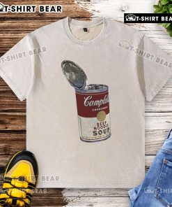 Top Campbell Beef Noodle Soup washed t-shirt featuring vibrant graphics and a comfortable fit, perfect for soup lovers.