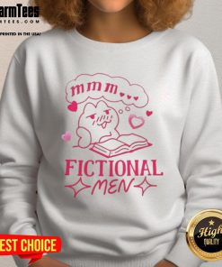 Cozy Top Cat Mmm Fictional Men sweatshirt featuring a playful cat design, perfect for casual wear and cat lovers.