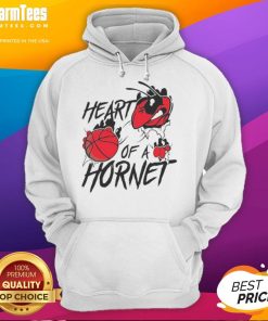 Top Charlotte Hornets Heart of a Hornet hoodie featuring vibrant team colors and logo, perfect for fans.