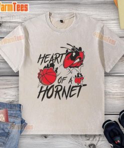 Top Charlotte Hornets Heart of a Hornet washed t-shirt in vibrant purple, perfect for fans and casual wear.