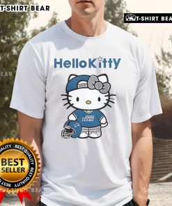 Top Detroit Lions Cat Hello Kitty 2025 T-Shirt featuring a playful Hello Kitty design in team colors for fans.
