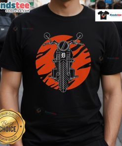 Top Detroit Tigers Bike Night T-Shirt featuring vibrant team colors and logo, perfect for fans and cycling enthusiasts.