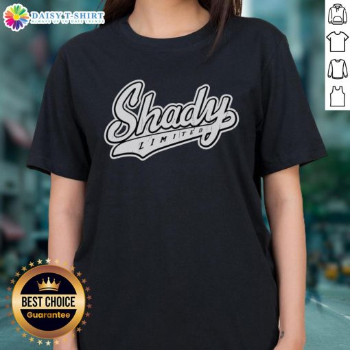 Top Eminem Shady Limited Logo Ladies Tee featuring a stylish design perfect for fans of Eminem and hip-hop fashion.