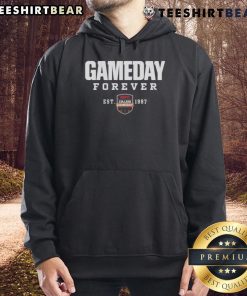 Alt Text: Top ESPN College GameDay Forever hoodie, established 1987, featuring vibrant colors and comfortable design for fans.