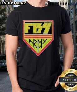 Top Fry from Frytech FB4 Army T-Shirt featuring a bold design, perfect for casual wear and military enthusiasts.