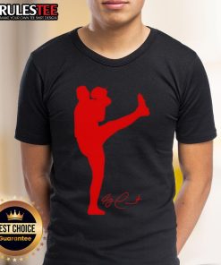 Top Garrett Crochet Boston Red Sox Baseball Silhouette Signature T-Shirt design with vibrant team colors and iconic logo.