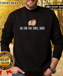 Cozy Boo Hamster sweatshirt featuring playful eye design, perfect for animal lovers and casual wear enthusiasts.