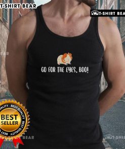 Alt Text: Cute hamster graphic on 'Top Go For The Eyes' tank top, perfect for pet lovers and casual summer wear.