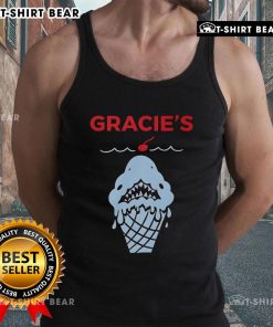 Top Gracies Ice Cream Shark Tank top featuring a vibrant design for ice cream enthusiasts and Shark Tank fans.