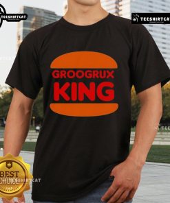 Top Groogrux King logo T-Shirt featuring iconic design, perfect for fans of the band and stylish casual wear.