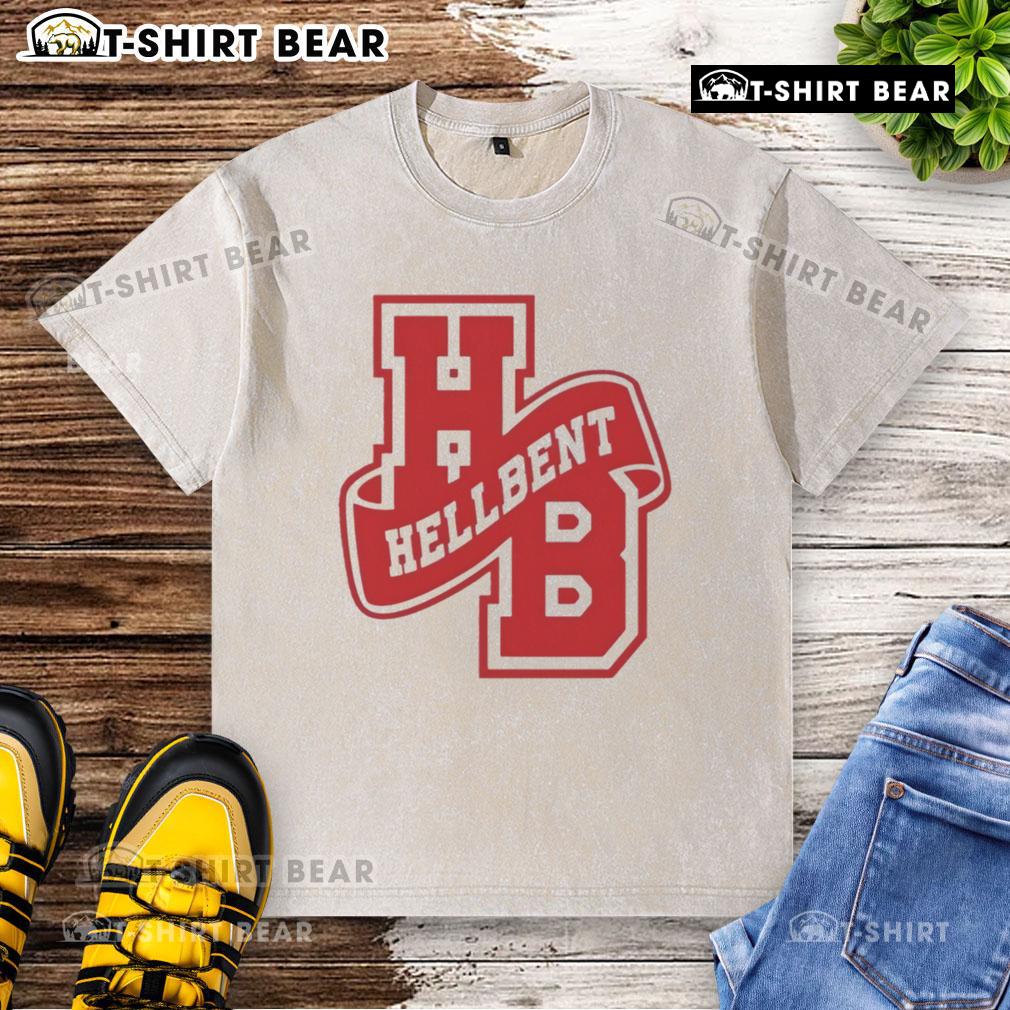 Top Hellbent Varsity Logo Washed T Shirt Top Hellbent Varsity Logo Washed T-Shirt featuring a vintage design, perfect for casual wear and sports enthusiasts.