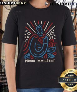 Top Here To Make A Difference Proud Immigrant Ladies Tee showcasing a stylish design celebrating immigrant pride.
