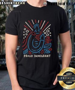 Top Here To Make A Difference Proud Immigrant T-Shirt featuring a bold design celebrating immigrant pride and diversity.