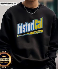 Alt Text: Cal Raleigh Big Dumper sweatshirt featuring top historical catcher design, perfect for baseball fans and collectors.
