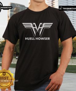 Top Huell Howser logo T-shirt featuring a vibrant design celebrating the beloved TV personality and his iconic catchphrases.