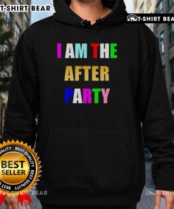 Alt Text: Colorful 'I Am The After Party' hoodie featuring vibrant designs, perfect for stylish casual wear.