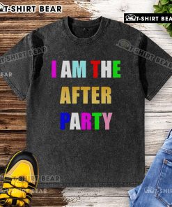 Colorful washed t-shirt from Top I Am The After Party, featuring a vibrant design perfect for casual outings.