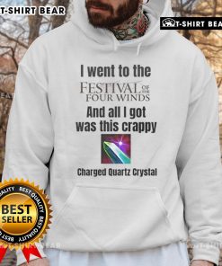 Festival of the Four Winds hoodie worn at the event, showcasing vibrant colors and festival-themed designs.