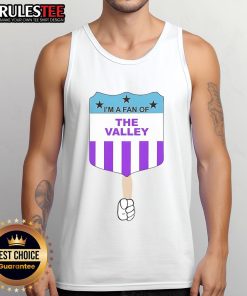 Alt Text: Top I'm a Fan of The Valley Tank Top featuring vibrant colors and trendy design for casual summer wear.