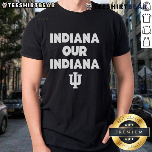 Top Indiana Hoosiers Team Slogan T-Shirt featuring vibrant team colors and bold logo, perfect for fans and supporters.