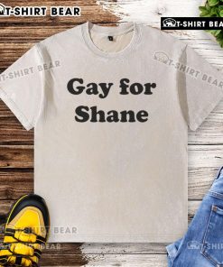 Top Jennifer Beals Gay For Shane Washed T-Shirt featuring a stylish design, perfect for fans of The L Word.