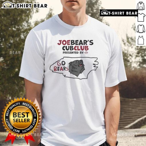Alt Text: Top Joe Bear Cub Club Presented By Arby's T-Shirt featuring a fun design for kids' club merchandise.
