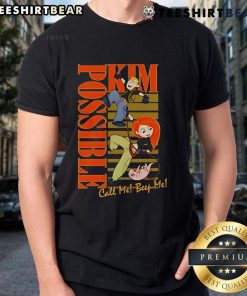Top Kim Possible Call Me Beep Me T-Shirt featuring vibrant graphics and a stylish design for fans of the classic show.