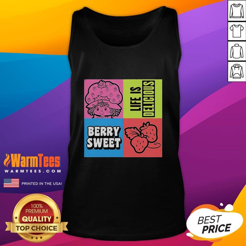 Top Life Is Delicious Berry Sweet Tank Top Top Life Is Delicious Berry Sweet Tank Top featuring a vibrant berry design, perfect for summer fashion.