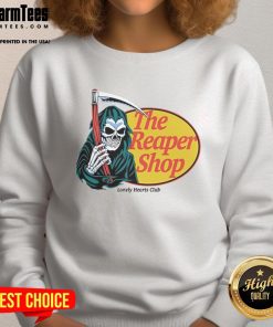 Top Lonely Hearts Club The Reaper Sweatshirt featuring a unique design and cozy fit for casual wear.