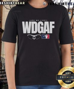 Top Los Angeles Dodgers WDGAF Are We Live ladies tee featuring vibrant team colors and stylish design for fans.