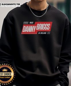 Top-made Danny Briggs in England sweatshirt showcasing stylish design and comfortable fit for casual wear.
