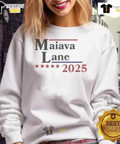 Top Maiava Lane 2025 sweatshirt featuring a stylish design and comfortable fit, perfect for casual wear and fans.