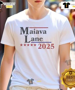 Stylish Top Maiava Lane 2025 T-Shirt featuring a vibrant design and comfortable fit for casual wear.