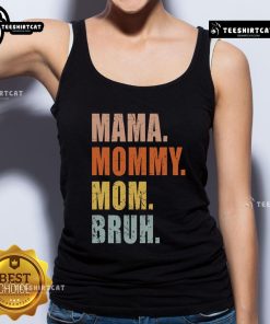 Vintage tank top for moms featuring 'Top Mama' design, perfect for boy moms embracing their unique mommy life.